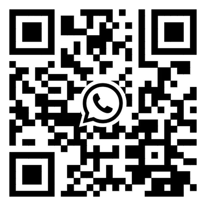 WhatsApp QR code: scan to connect with Mark